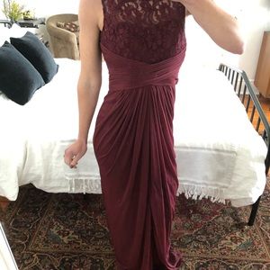 Wine Gown